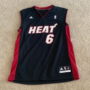 Lebron James classic Miami Heat jersey #6